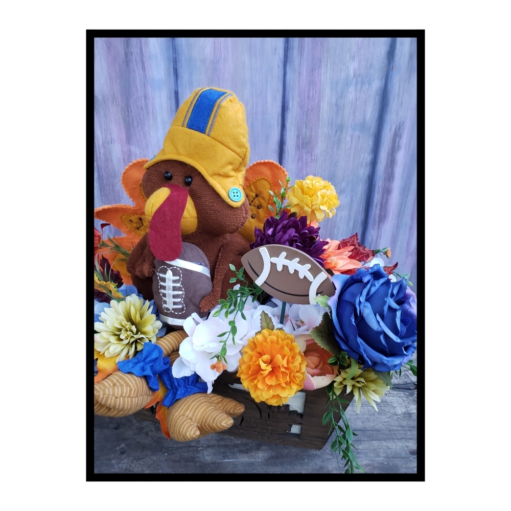 Fall Football Centerpiece - Picture 4 of 9